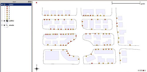 Densità di popolazione con QGis - Figura 2